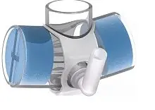 Тепловлагообменник (фильтр) трахеостомический ThermoTrach® с кислородным соединителем и силиконовым 
